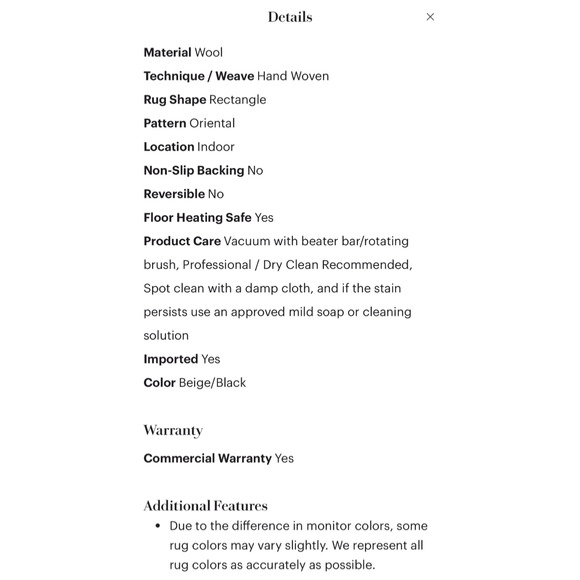 Tufenkian Tibetan Oriental Floral Hand Woven Wool Luxurious Rug Ret $3,375 - Picture 7 of 15